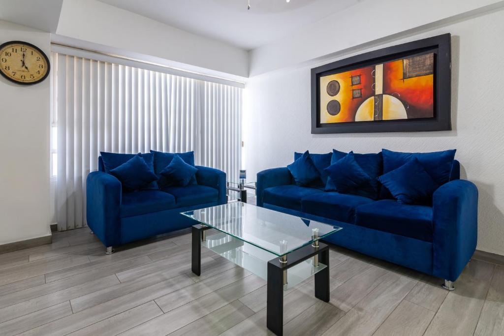 Posezení v ubytování European Life Style Executive Suites