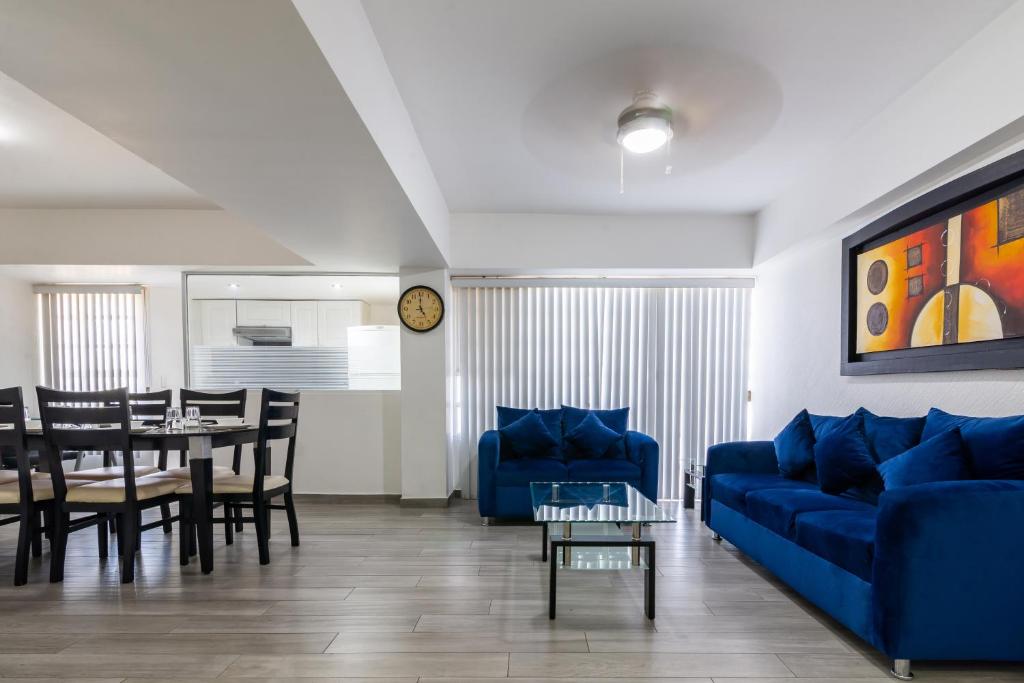 Posezení v ubytování European Life Style Executive Suites
