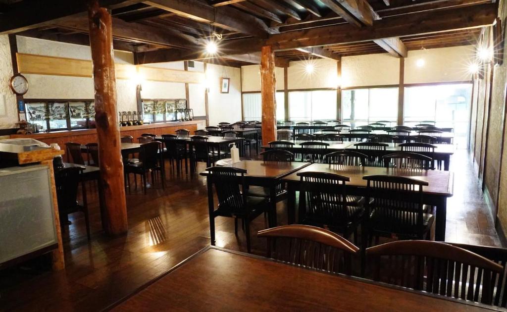 Restaurace v ubytování Yamano Hidaya