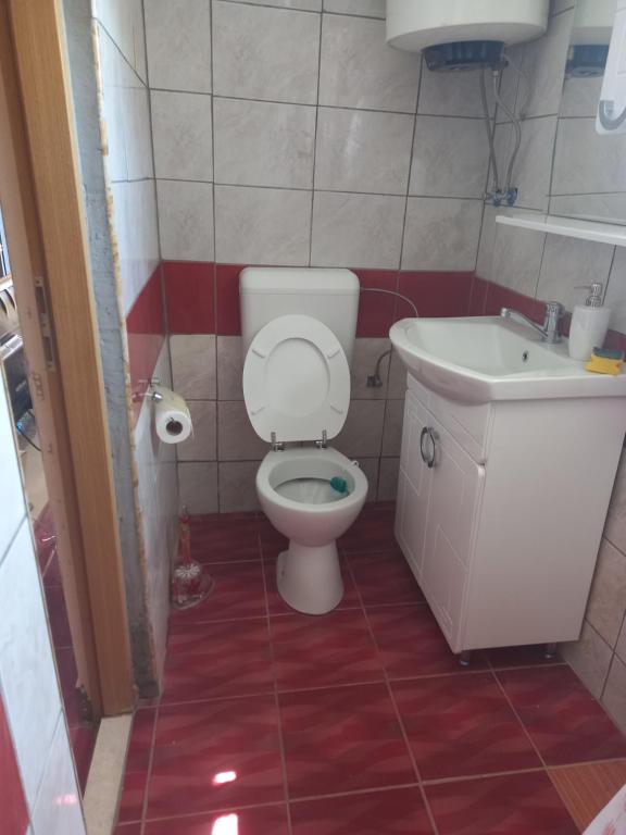 Kúpeľňa v ubytovaní Apartman Malahov