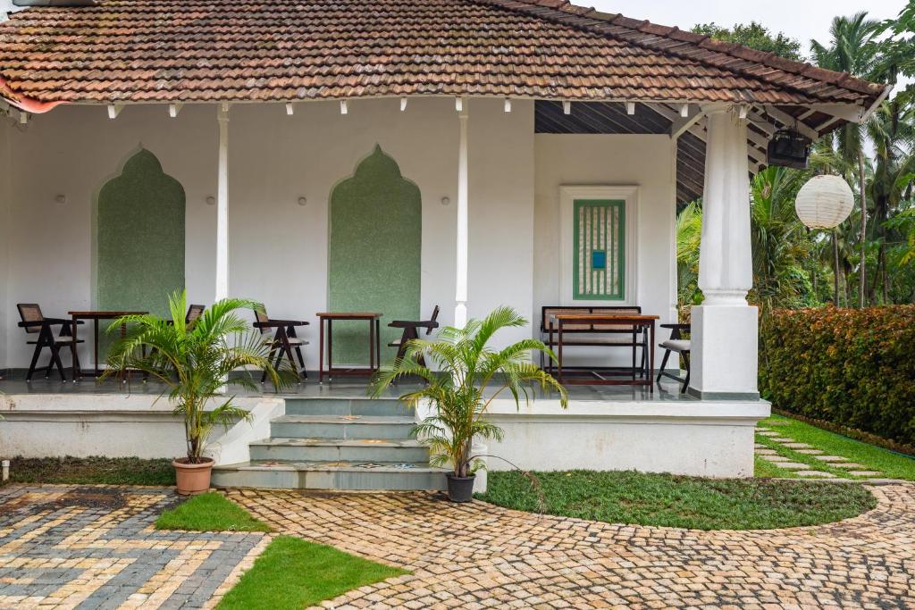 Zahrada ubytování Silva Heritage Resort Goa