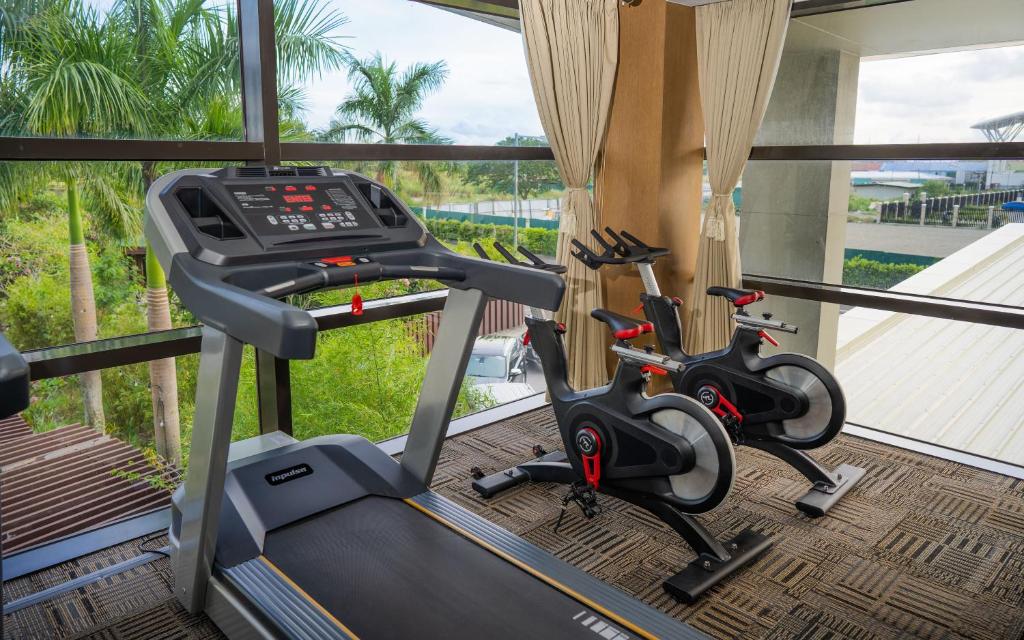 Fitness centrum a/nebo fitness zařízení v ubytování The Bayleaf Cavite