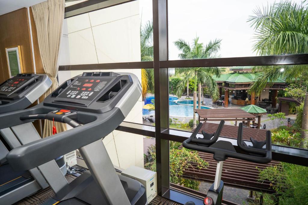 Fitness centrum a/nebo fitness zařízení v ubytování The Bayleaf Cavite