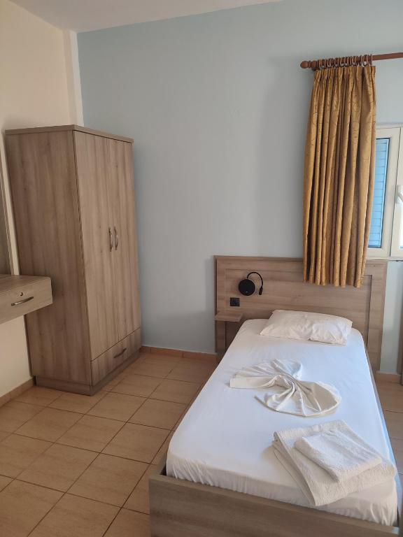Postel nebo postele na pokoji v ubytování Bella vista