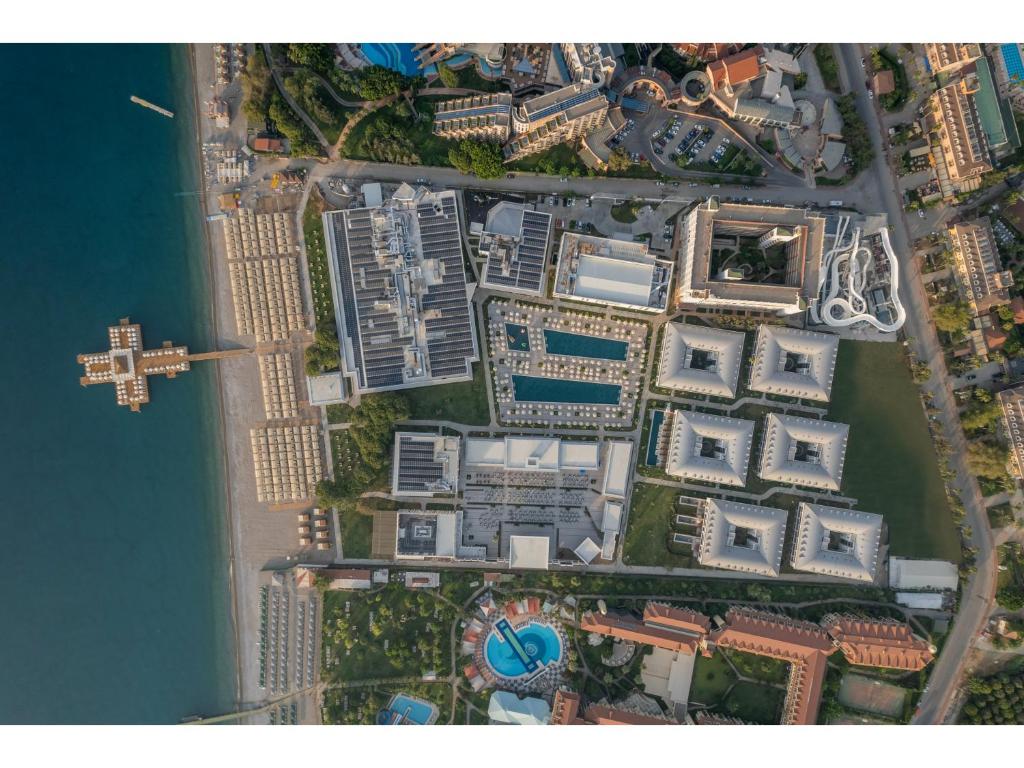 Letecký snímek ubytování Swandor Hotels & Resorts - Kemer