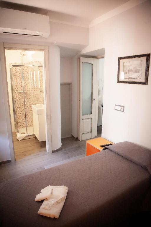 Postel nebo postele na pokoji v ubytování B&B La Torre