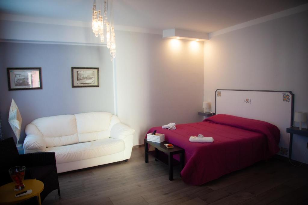 Postel nebo postele na pokoji v ubytování B&B La Torre