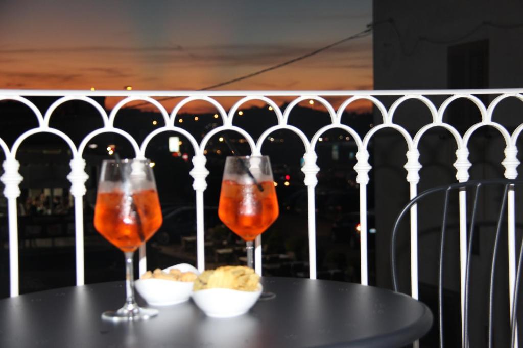 Nápoje v ubytování Le Dune Luxury Rooms