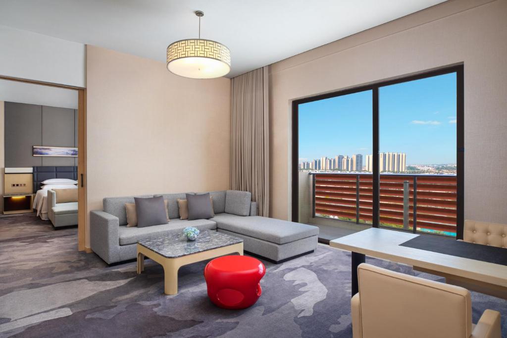 Posezení v ubytování Four Points by Sheraton Guangdong, Heshan