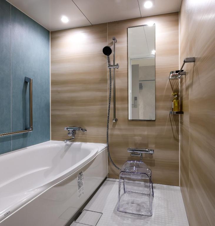 Koupelna v ubytování Hotel Kintetsu Universal City