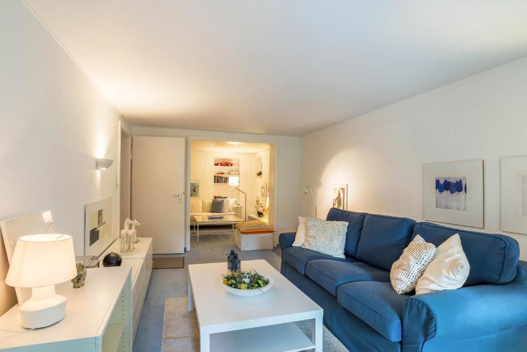 Posezení v ubytování Ferienwohnung Götz