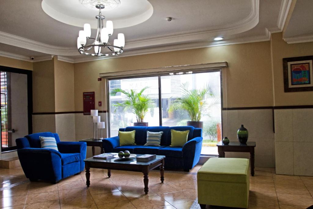 Posezení v ubytování Hotel Milan Panama