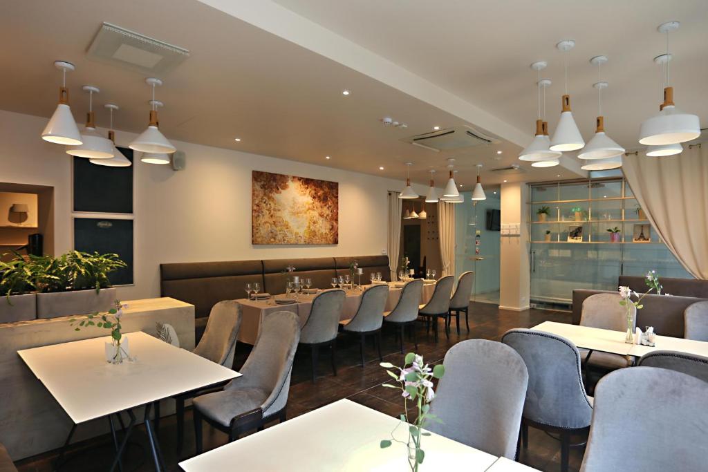 Posezení v ubytování City Hotels Algirdas