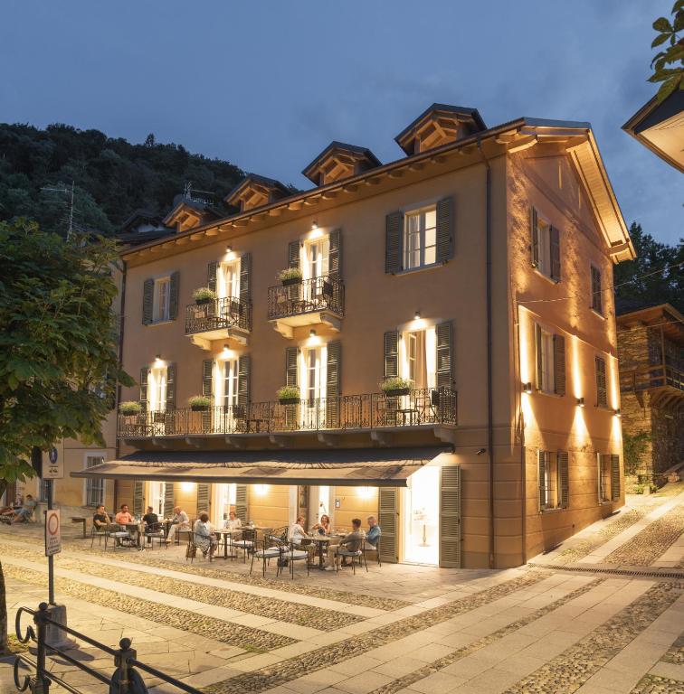Budova, kde se bed and breakfast nachází