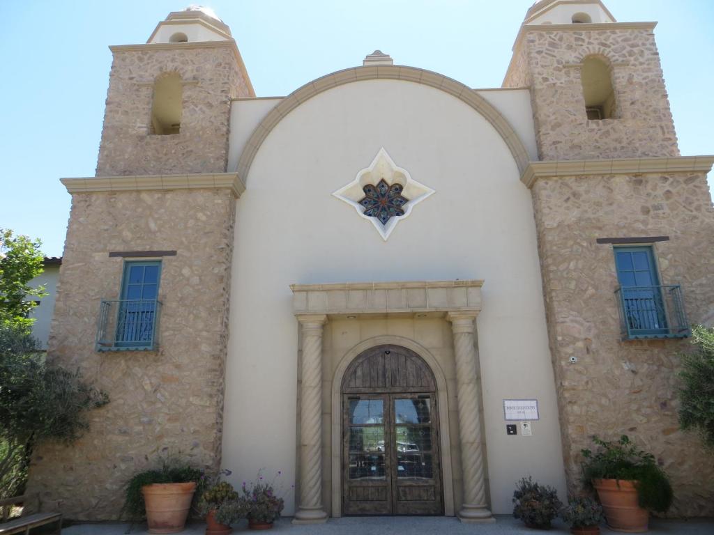 an entrance to a church with a door at Ponte Vineyard Inn in Temecula