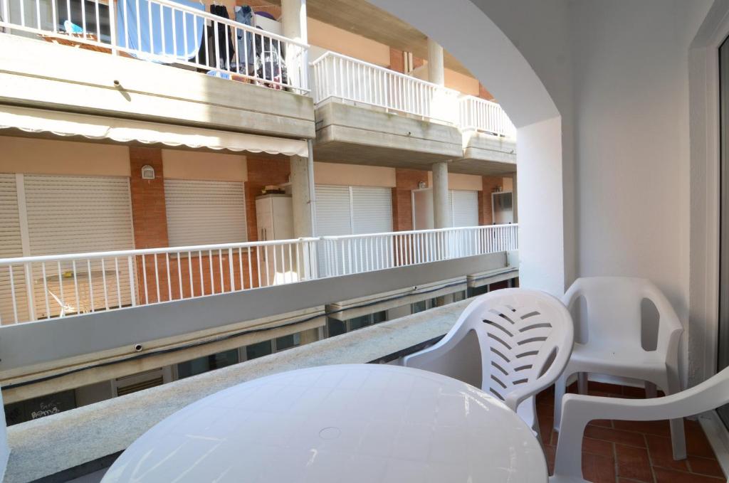 Balkón nebo terasa v ubytování MARINA LATERAL 1D