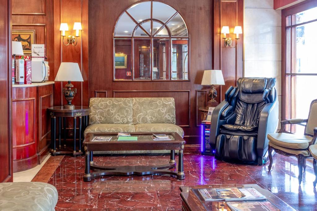 Posezení v ubytování Lancaster Hotel by Castelo Itaipava