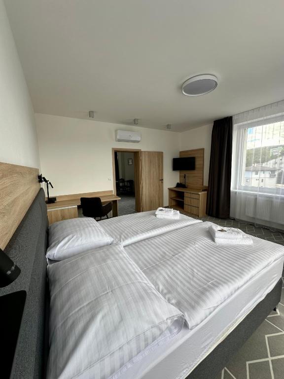 Posteľ alebo postele v izbe v ubytovaní Typton hotel&spa