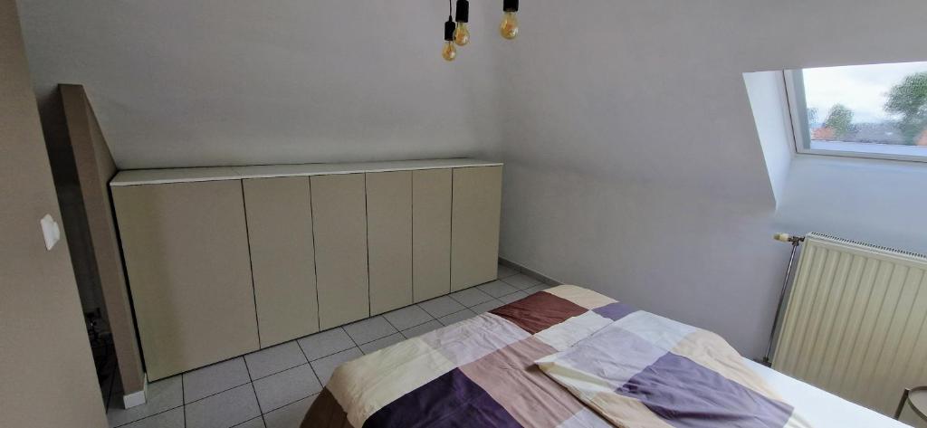 Postel nebo postele na pokoji v ubytování Trudo Loft