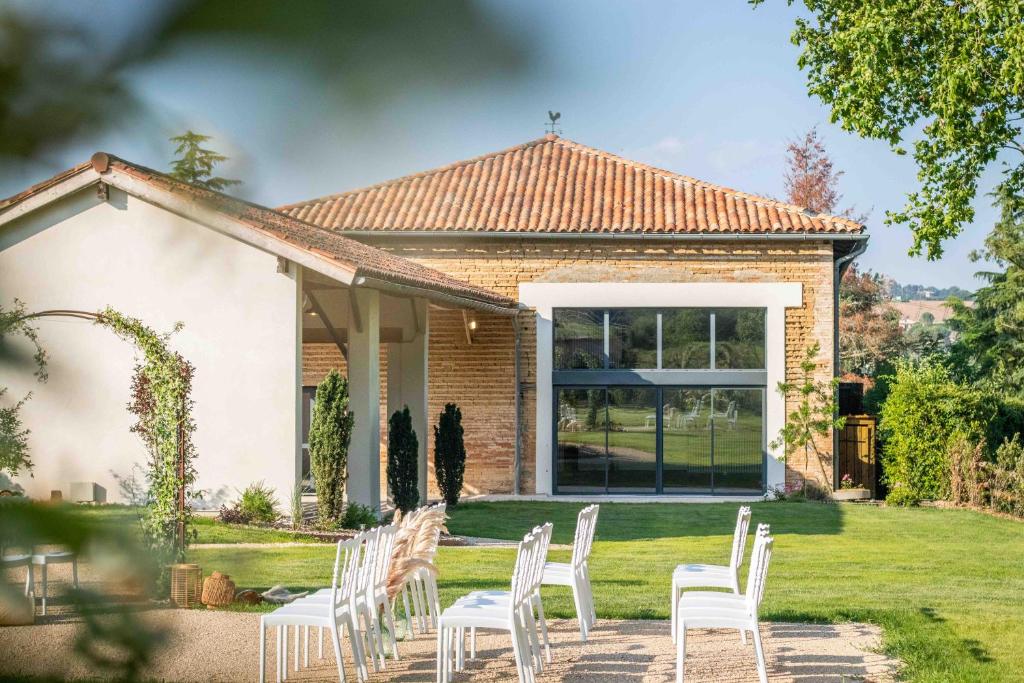 Zahrada ubytování Ô DOMAINE DU ROUSSILLON
