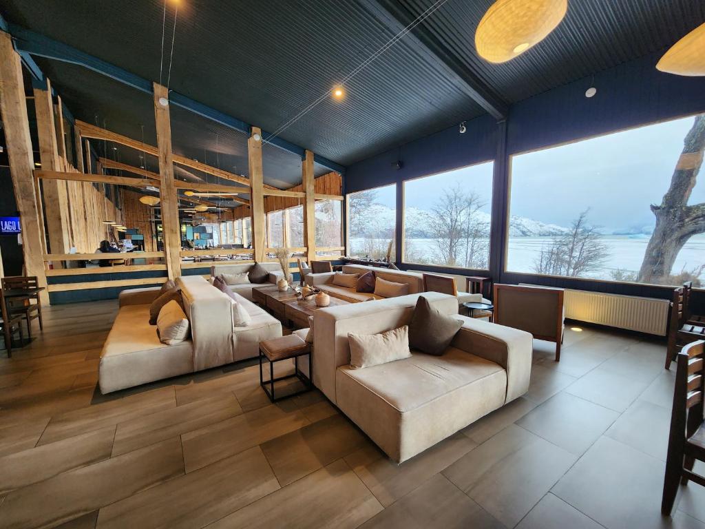 Posezení v ubytování Hotel Lago Grey