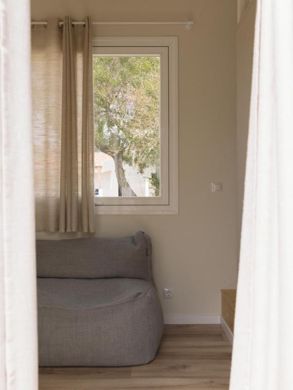 Posezení v ubytování wecamp Cadaqués