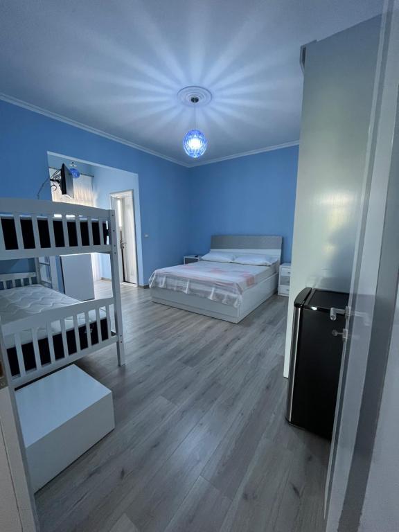 Postel nebo postele na pokoji v ubytování Vila Gregor