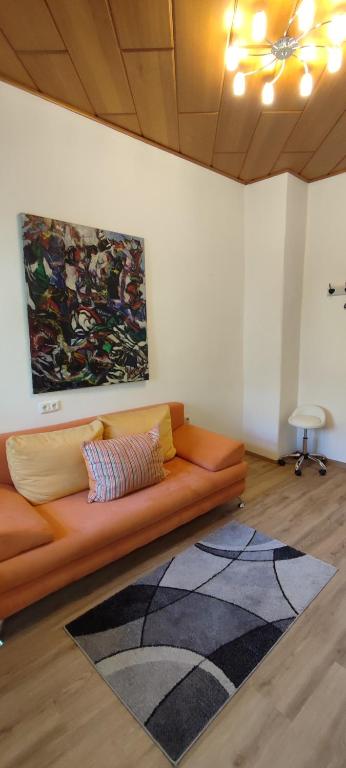 Posezení v ubytování Gästezimmer & Apartment Mayrhofer