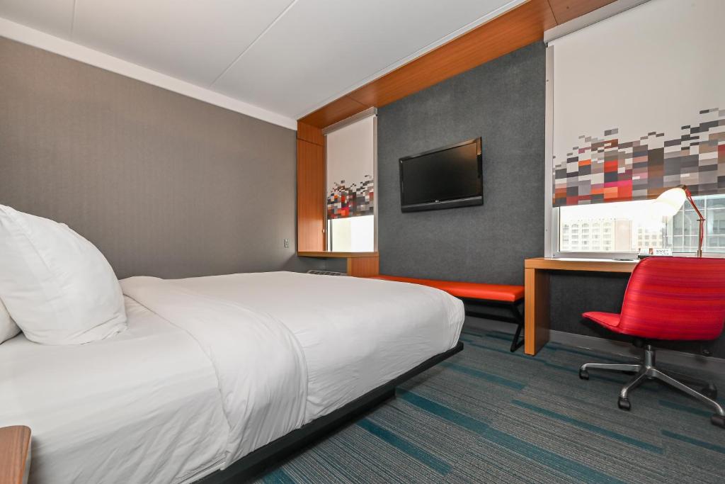 Aloft Charlotte City Center - En L'air, Chambre D'amis, 1 Roi