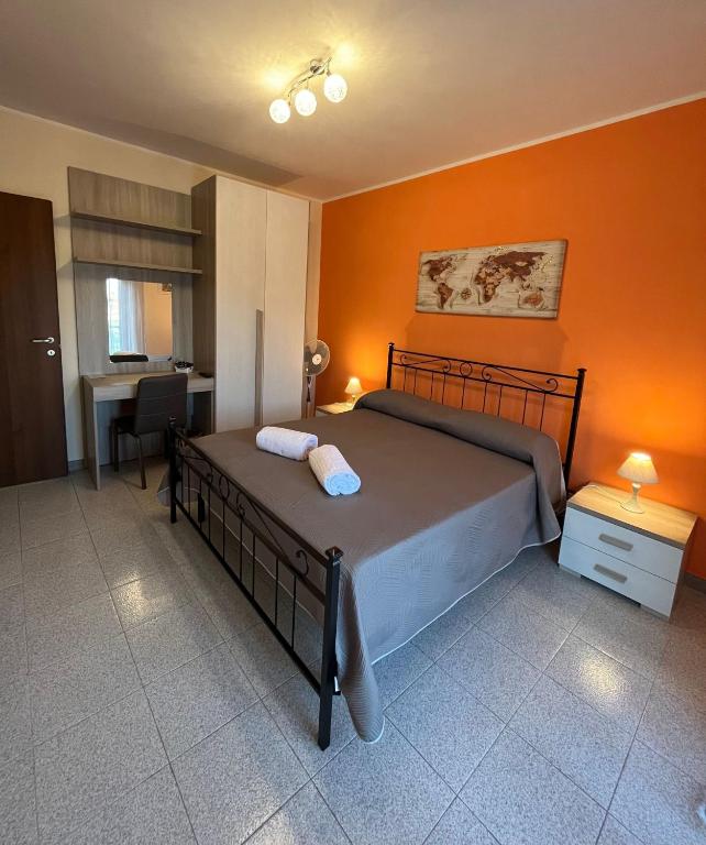 Postel nebo postele na pokoji v ubytování ENJOY MARTA