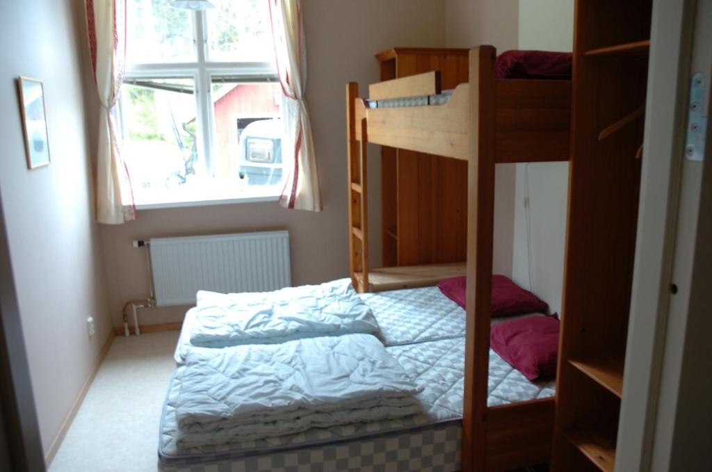 Postel nebo postele na pokoji v ubytování Folsom