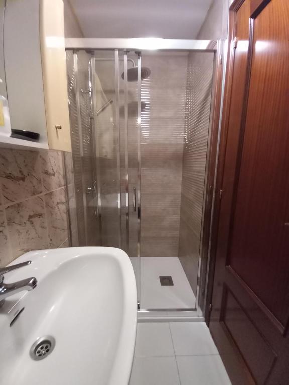 Kúpeľňa v ubytovaní PASEO DO MACEIRAS