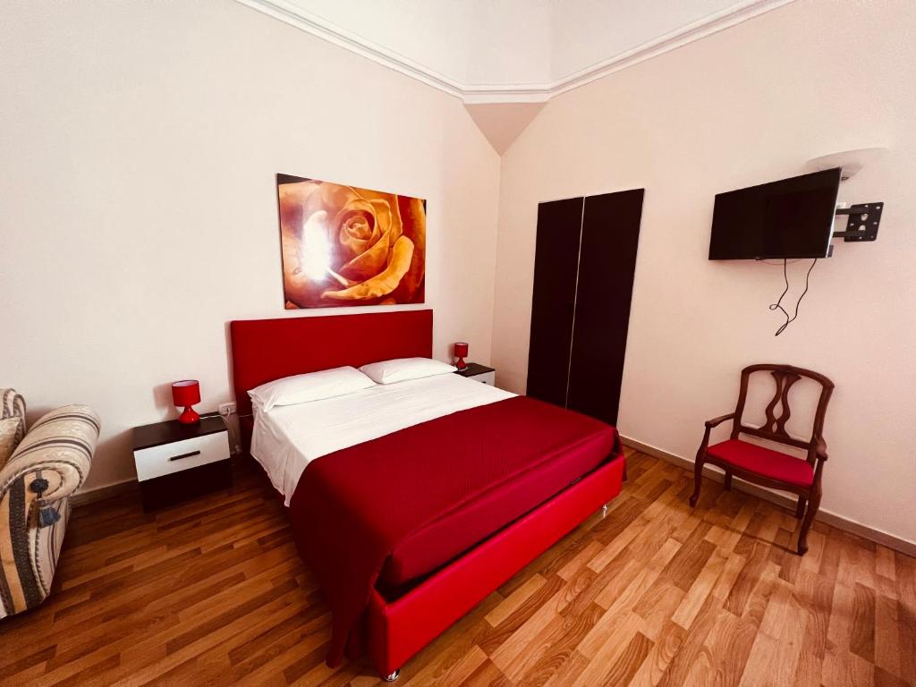 Posteľ alebo postele v izbe v ubytovaní B&B Porta Grande