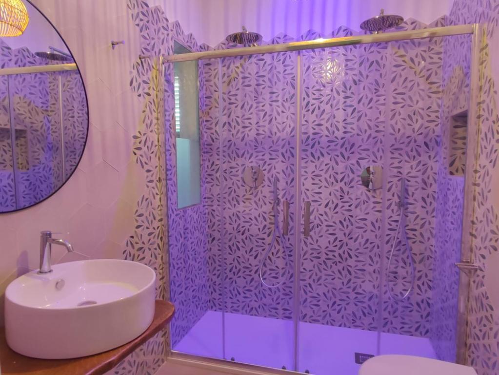 Koupelna v ubytování Le Dune Luxury Rooms
