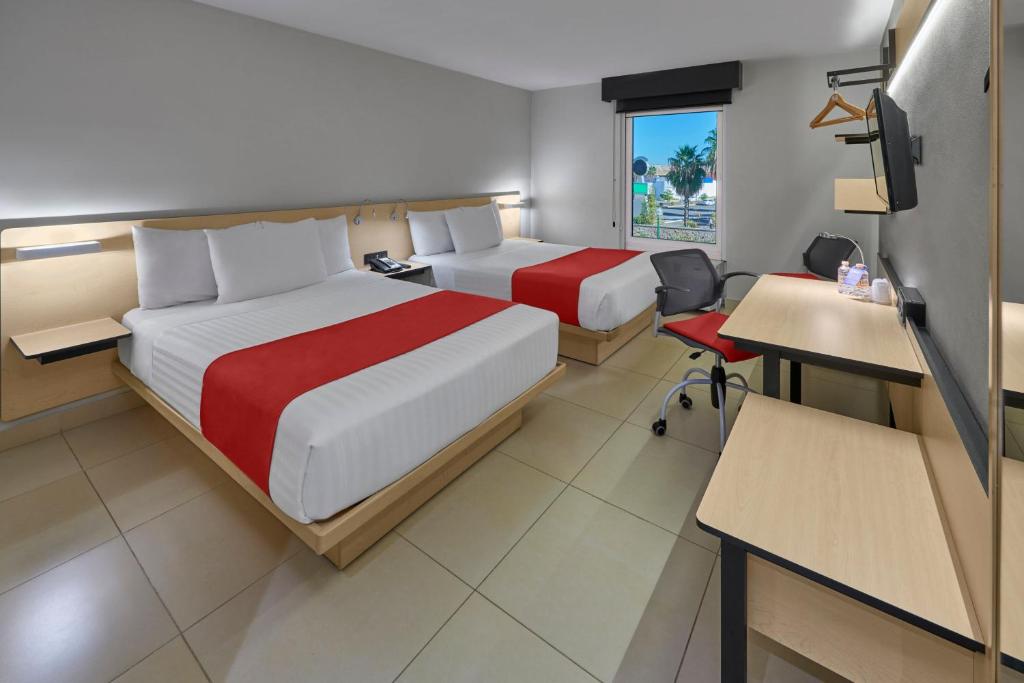 City Express by Marriott Los Mochis - ダブルルーム ダブルベッド2台
