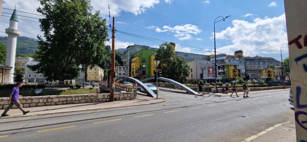Nespecifikovaný výhled na hory nebo výhled na hory při pohledu z apartmánu