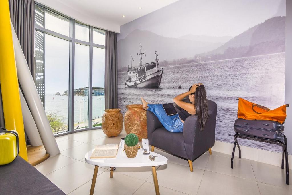 Posezení v ubytování Bonita Bay Concept Hotel by Xarm Hotels