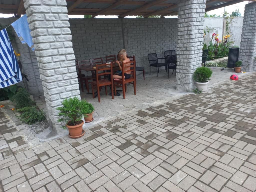 Patio nebo venkovní prostory v ubytování Mate's GUEST HOUSE