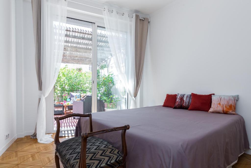 Photo de la galerie de l'établissement Chambre Nice Centre - Terrasse privée - Espaces communs partagés, à Nice