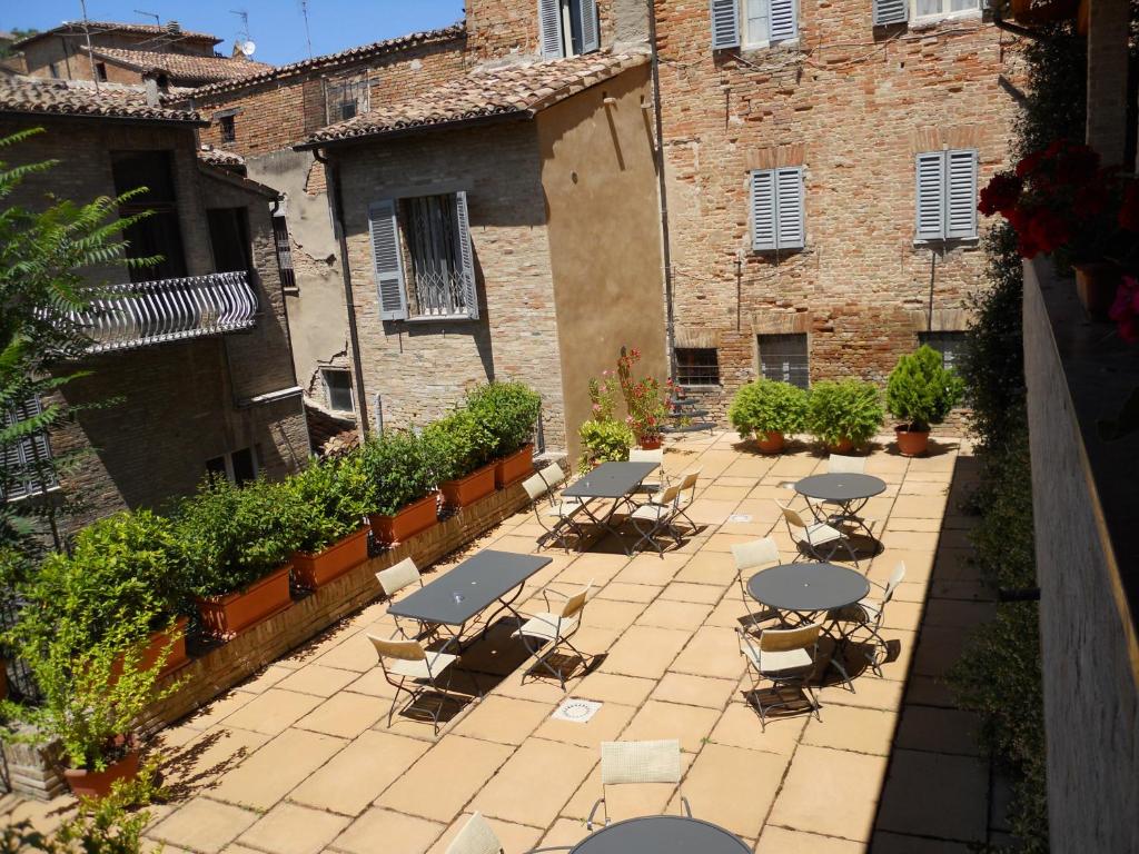 Zahrada ubytování Albergo Italia