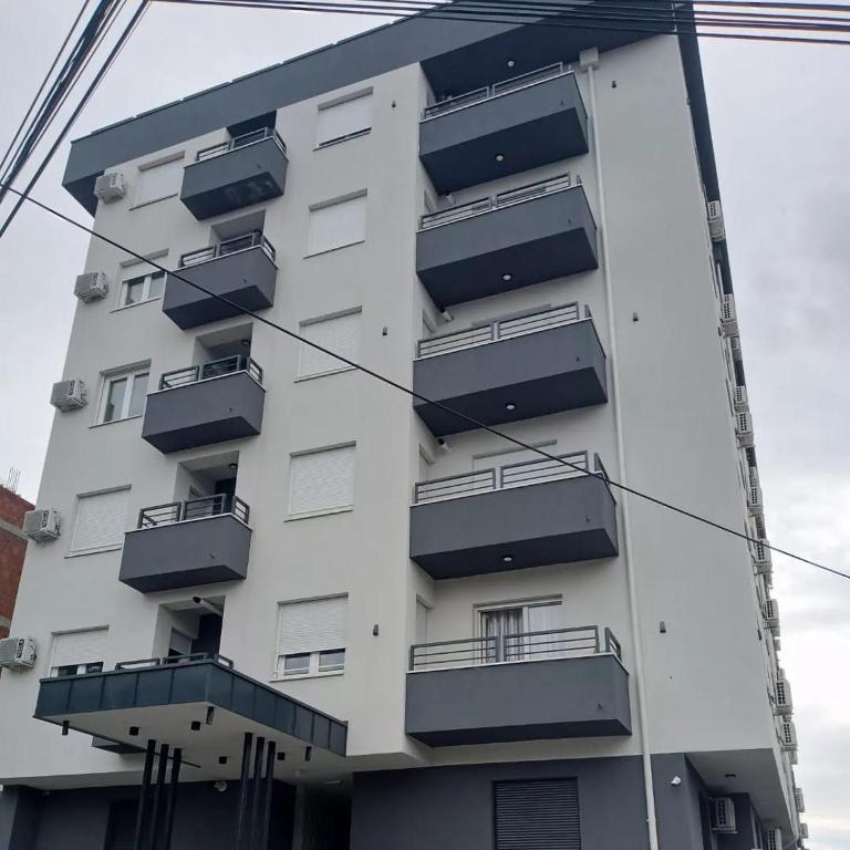 Budova, kde se apartmán nachází