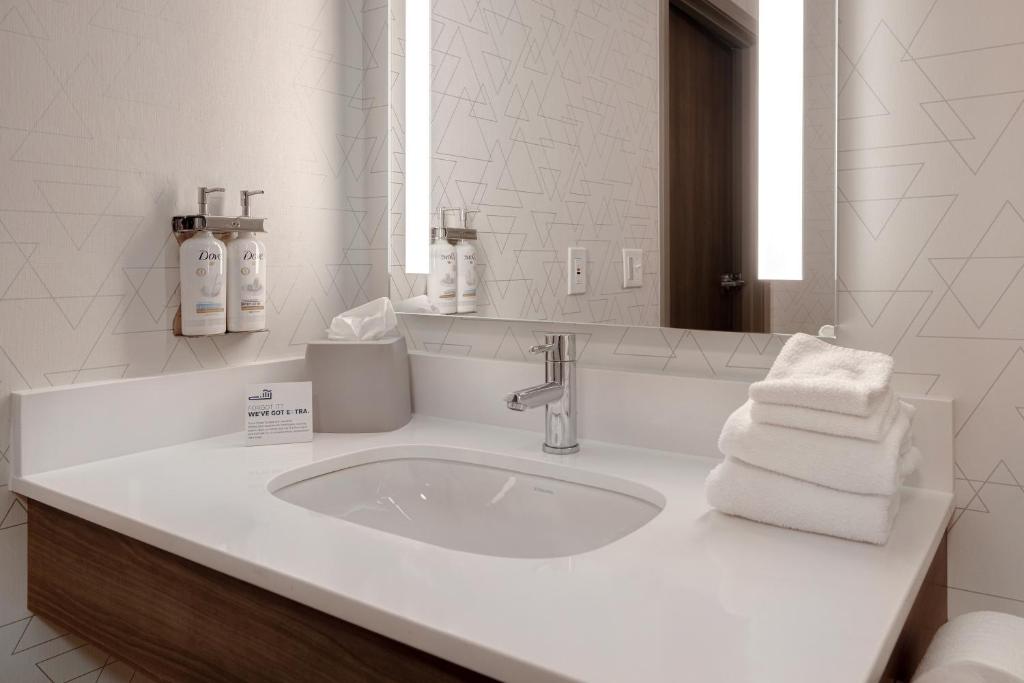 Koupelna v ubytování Holiday Inn Express Hotel & Suites Moab by IHG