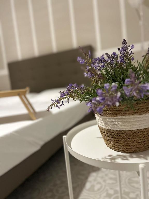 Postel nebo postele na pokoji v ubytování Casa la cava