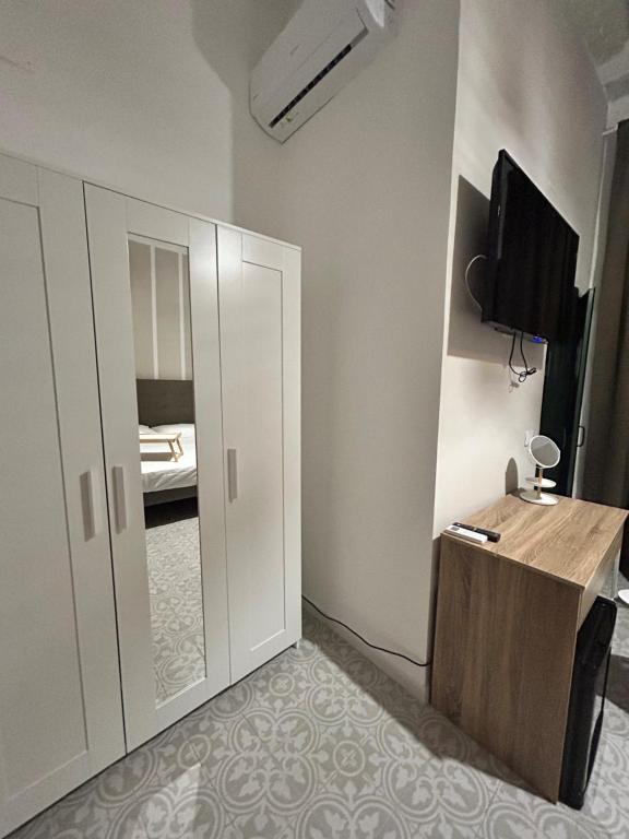 TV a/nebo společenská místnost v ubytování Casa la cava