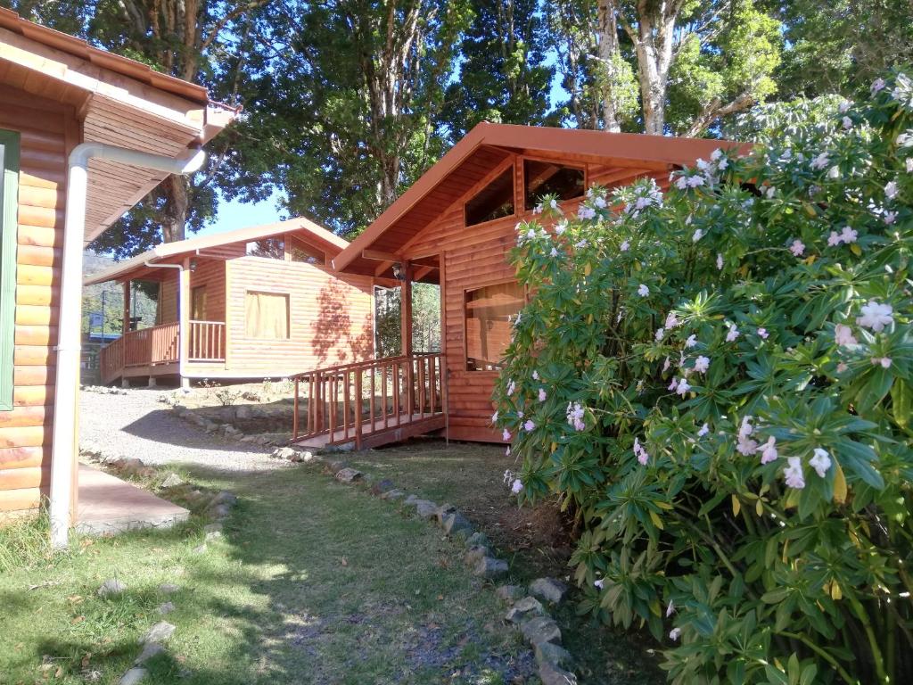 Zahrada ubytování Cabañas San Gerardo