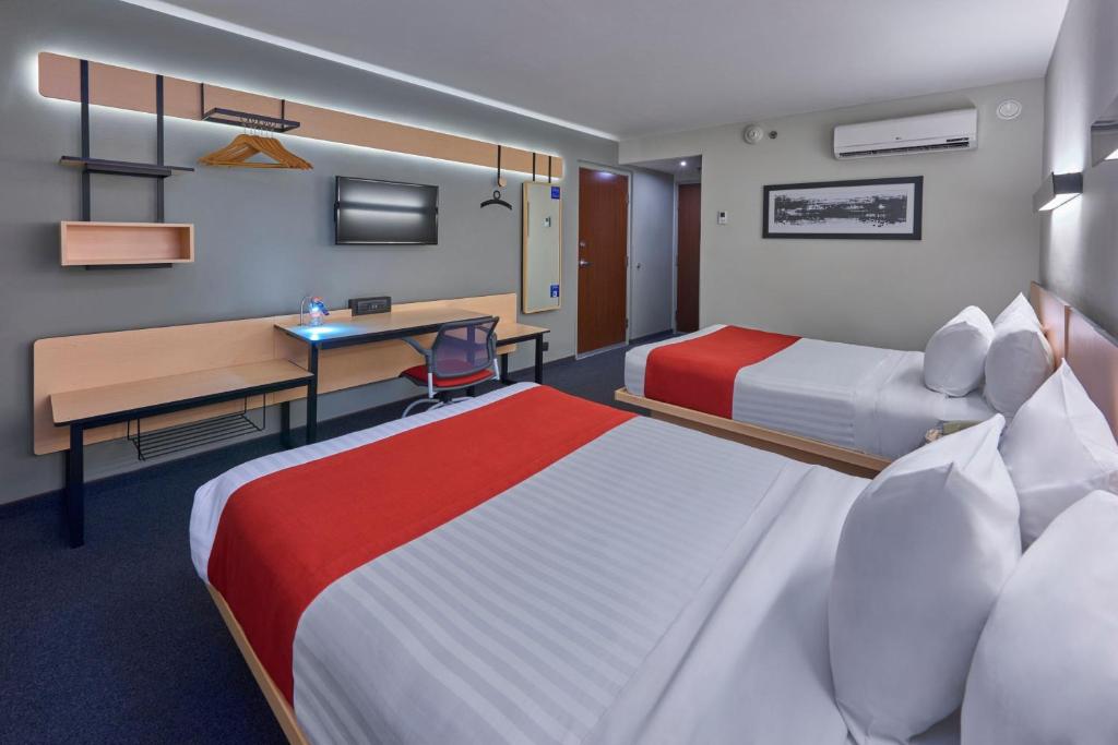 City Express by Marriott Irapuato Norte - Habitación Doble Con Dos Camas Dobles