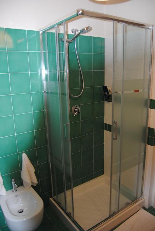 Łazienka w obiekcie Appartamento Verde Taormina