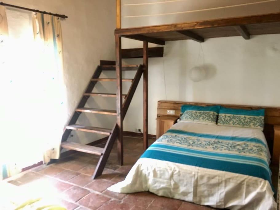 Postel nebo postele na pokoji v ubytování Villa con preciosas vista a Málaga capital