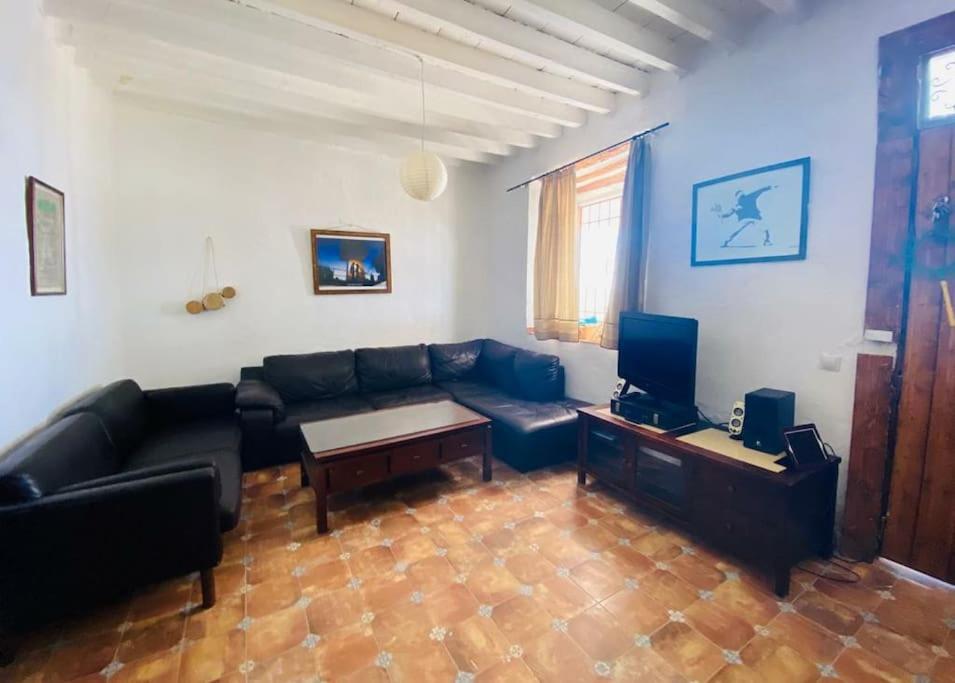 Posezení v ubytování Villa con preciosas vista a Málaga capital
