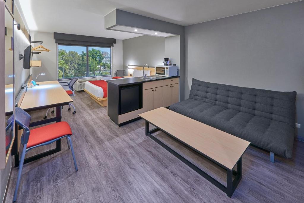 Posezení v ubytování City Express by Marriott Irapuato